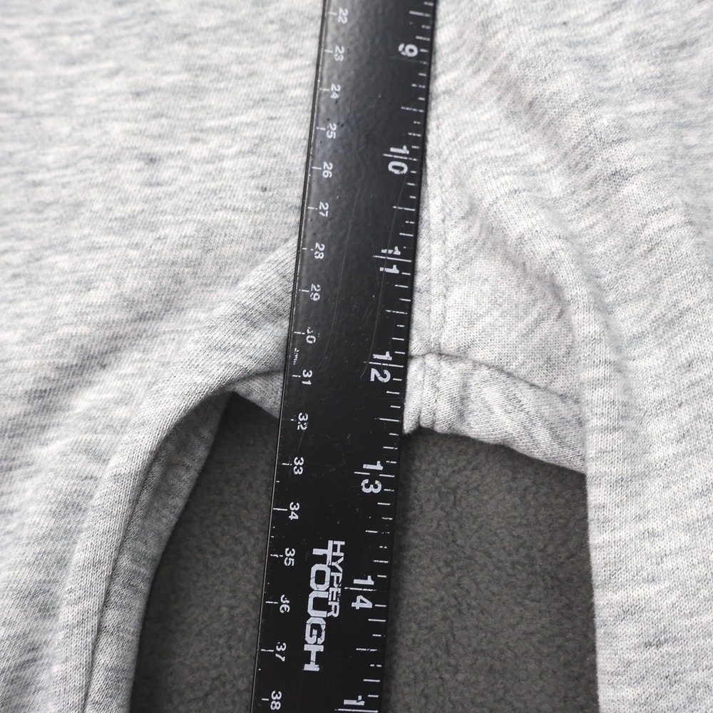 Abercrombie Kids Jogger Pants Kids 15/16 Grey Logo Waistband Fleece Sweatpants - Picture 8 of 11